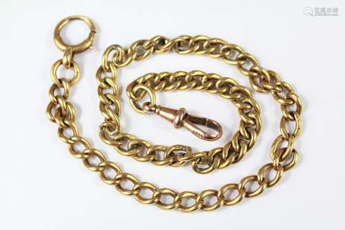 18ct Yellow Gold Fob Chain