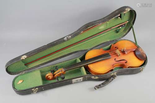 A Vintage Continental Adult Violin