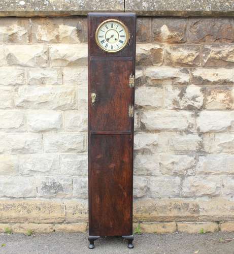 An Oak Grandmother Clock