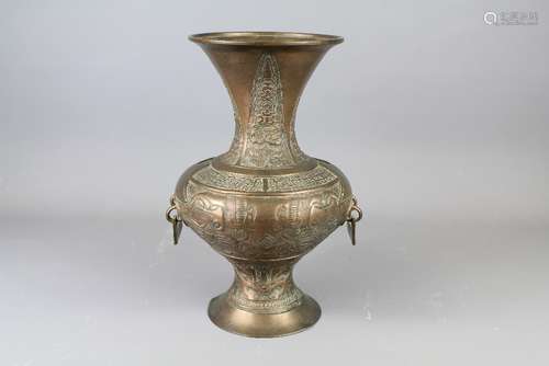 Antique Chinese Bronze Vase