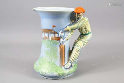 Burleigh-ware Cricket Jug