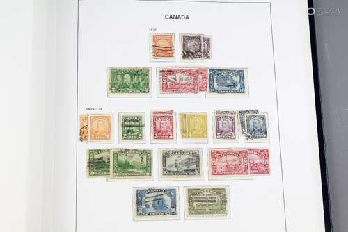 Two Volumes Canada Stamps