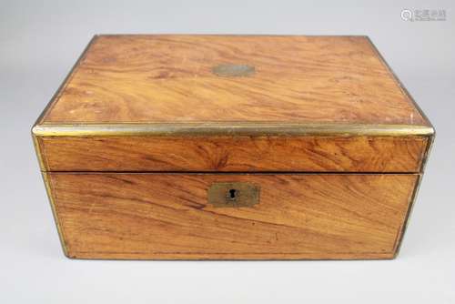 Antique Mahogany Writing Box