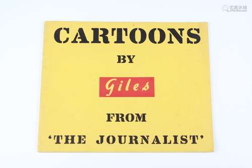 Cartoons by Giles from The Journalist, July 1942, published at 2'6 by the National Union of Journalists and printed by Odhams Press Ltd, Long Acre, W