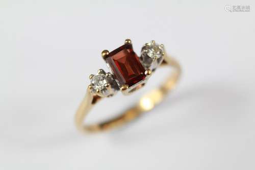 A 9ct Gold Topaz