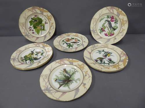 Worcester Royal Porcelain Co - John James Audubon Birds of America series includes nr 1 