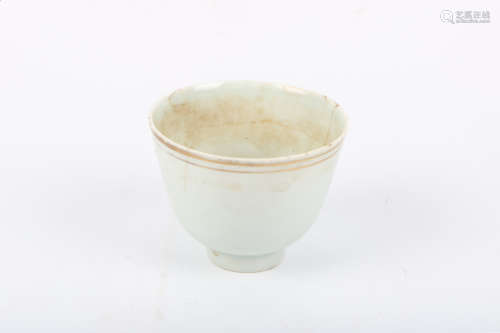 A Chinese White Porcelain Cup