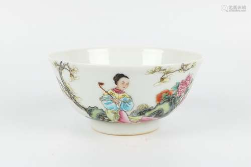 A Chinese Famille-Rose Porcelain Bowl