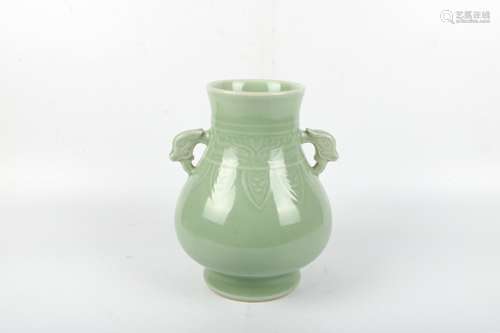 A Chinese Celadon Porcelain Vase