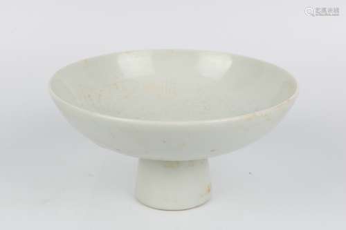 A Chinese Ding-Type Porcelain Plate