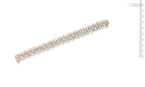 A diamond bracelet