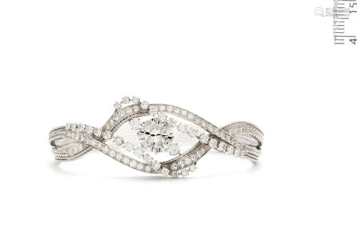 A diamond bracelet, by Bolin, circa 1960