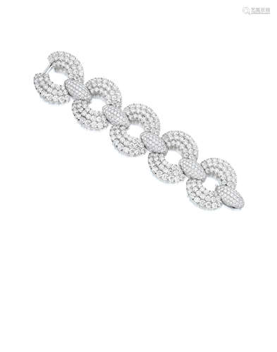 A diamond bracelet