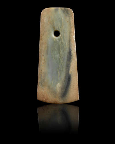 Neolithic Period A jade axe blade