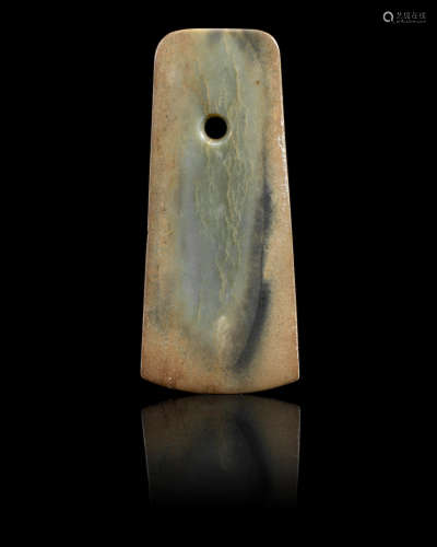 Neolithic Period A jade axe blade