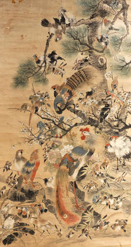 A Thousand Birds Anonymous (Late Qing Dynasty)