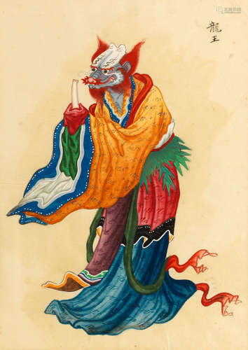 Six Celestial Deities Anonymous, Canton School (19th century)