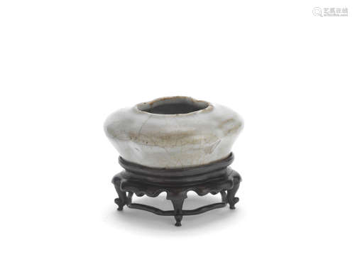 18th century A guanyao-style 'mallow flower' water pot