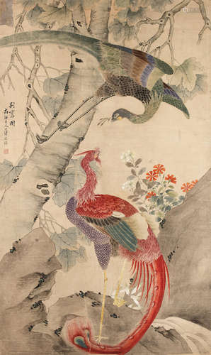 Phoenix After Jiang Tingxi (1669-1732) (19th/20th century)