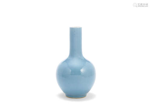 18th/19th century A clair-de-lune glazed bottle vase