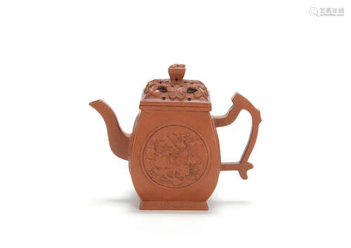 18th century An yixing teapot and cover