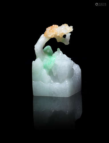 An unusual jadeite seal