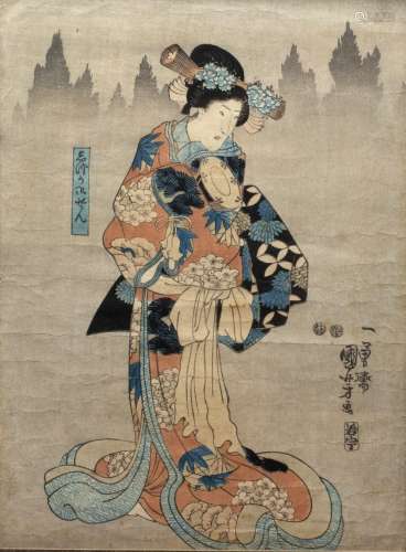 Utagawa Kuniyoshi Japanese, mid 19th century 