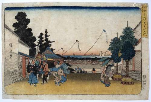 Utagawa Hioshige Japanese, circa 1830-40 