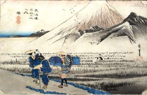 Utagawa Hiroshige (1797-1858) Japanese, c1830 