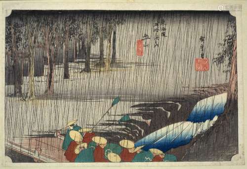 Utagawa Hiroshige Japanese, 19th Century 
