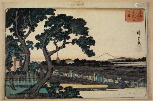 Utagawa Hiroshige Japanese, c1830-40 
