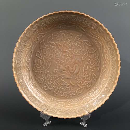 Chinese Yaozhou Kiln Plate