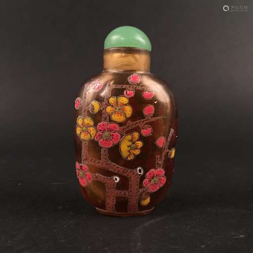 Chinese Enamel Snuff Bottle