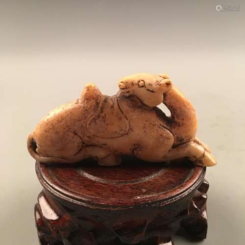 Chinese Archaic Jade 'Camel' Figure