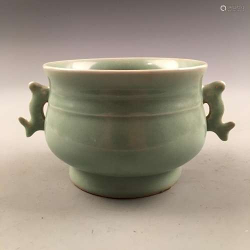 Chinese Longquan Kiln Porcelain Censer
