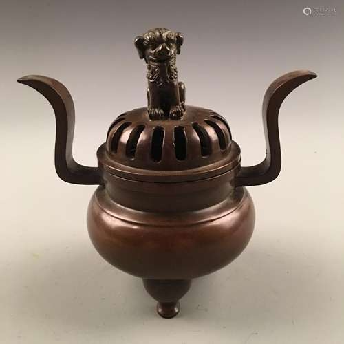 Chinese BronzeTripod Censer