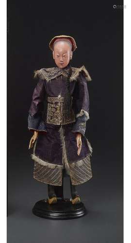 A DAOGUANG COURT OFFICIAL DOLL