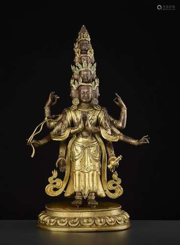 A LARGE DOLONOR AVALOKITESHVARA