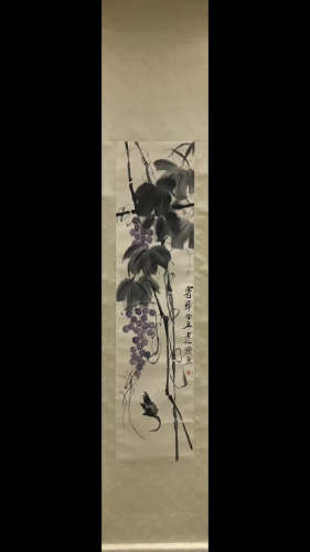 A PAINTING WITH BAISHI QI MARK
