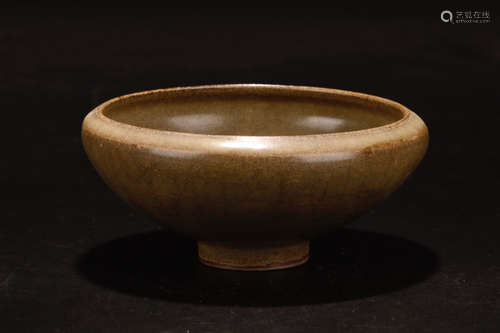 A GE KILN GLAZE BOWL