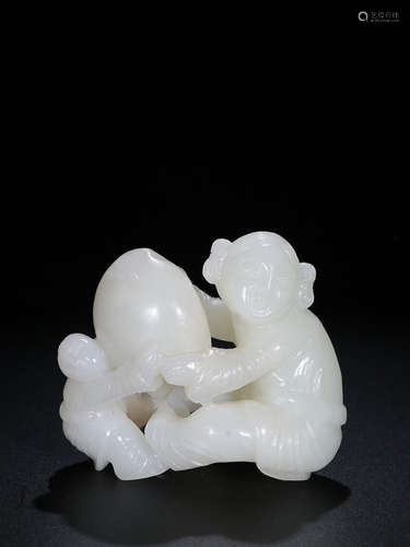 AN OLD STORY DEISGN HETIAN JADE ORNAMENT