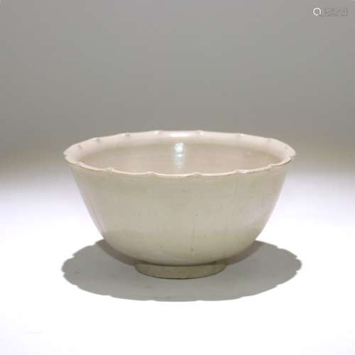 A Chinese White Glazed Porcelain Cup