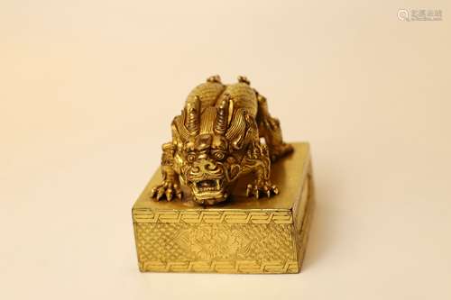 A Chinese Gilt Bronze Buddha