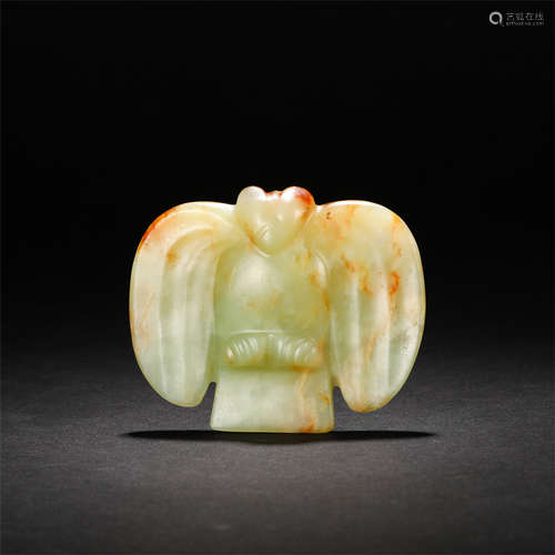 CHINESE ANCIENT JADE EAGLE HONGSHAN PERIOD