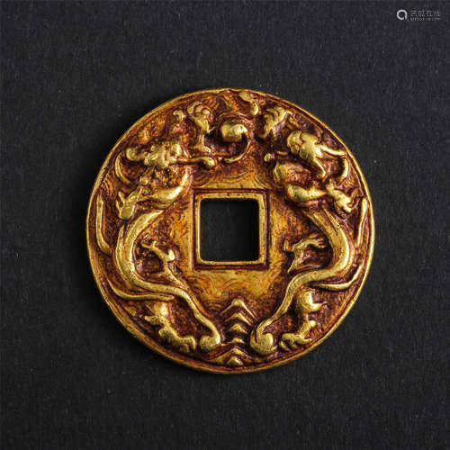 CHINESE PURE GOLD COIN HAN DYNASTY