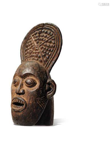 Bamum Helmet Mask, Cameroon