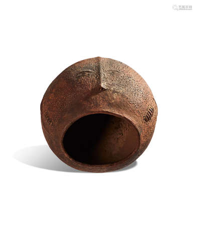 Exceptional Igbo Izzi Terracotta Ritual Bowl, Nigeria