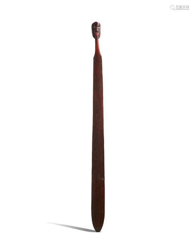 Rare Maori Ceremonial Digging Stick, New Zealand