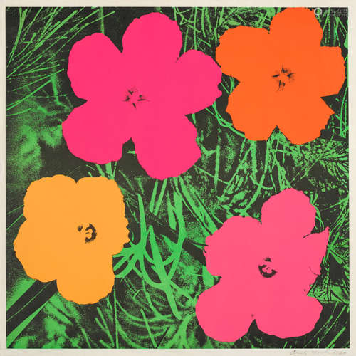 Flowers Andy Warhol(1928-1987)