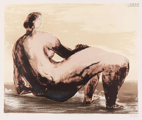 Reclining Woman II Henry Moore O.M., C.H.(1898-1986)